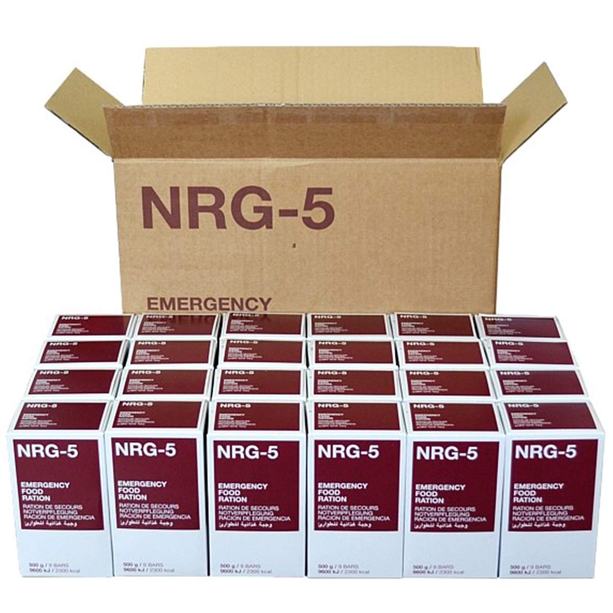 NRG-5 Notnahrung – 24× 500 g (Karton)