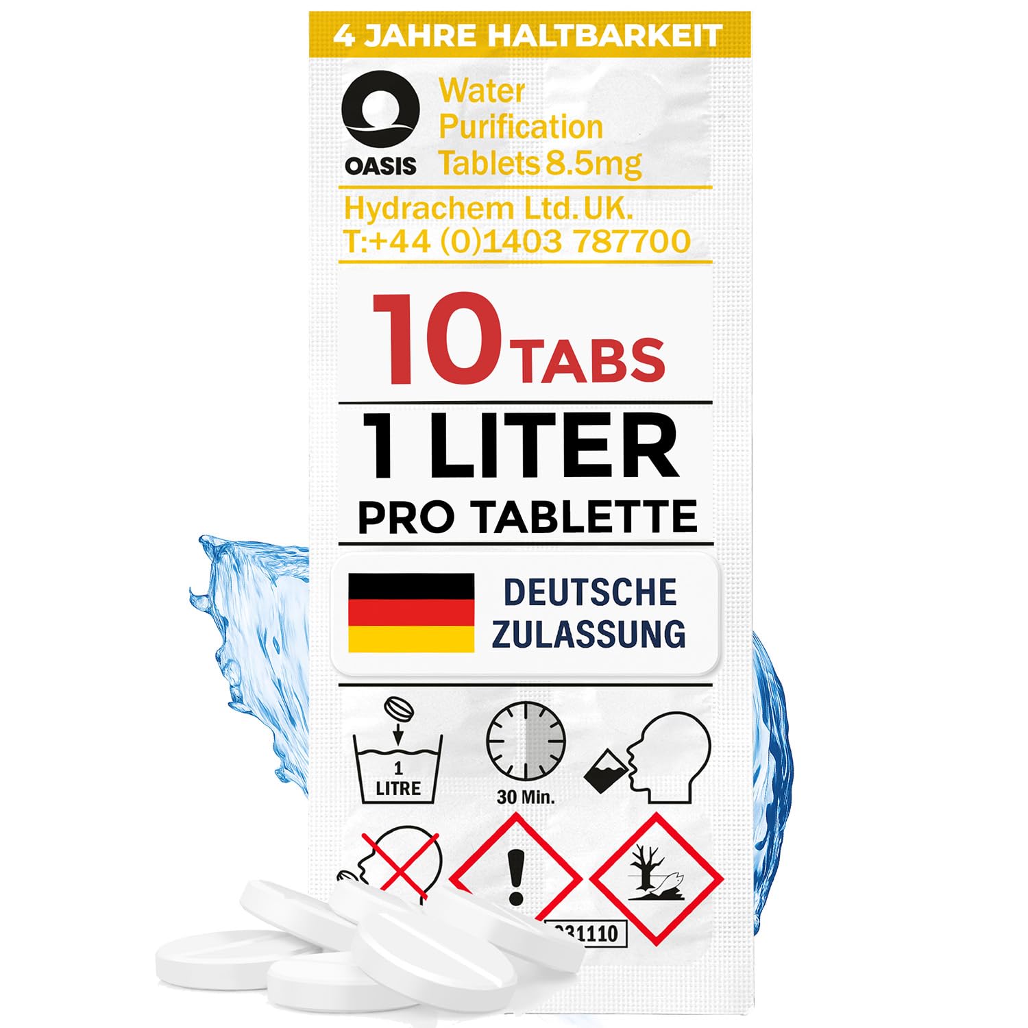 Wicked Chili Wasseraufbereitung (10 Tabl. je 1 L)