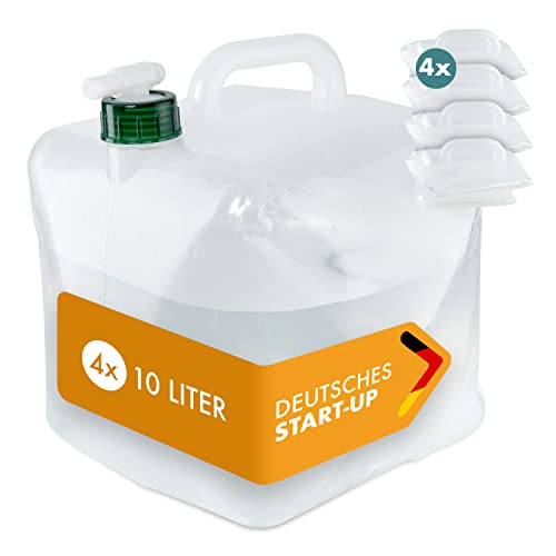 NATURBUMMLER Faltkanister 4 × 10 L