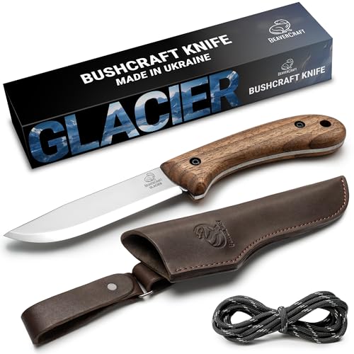 BeaverCraft BSH2 Glacier – Full-Tang-Bushcraftmesser