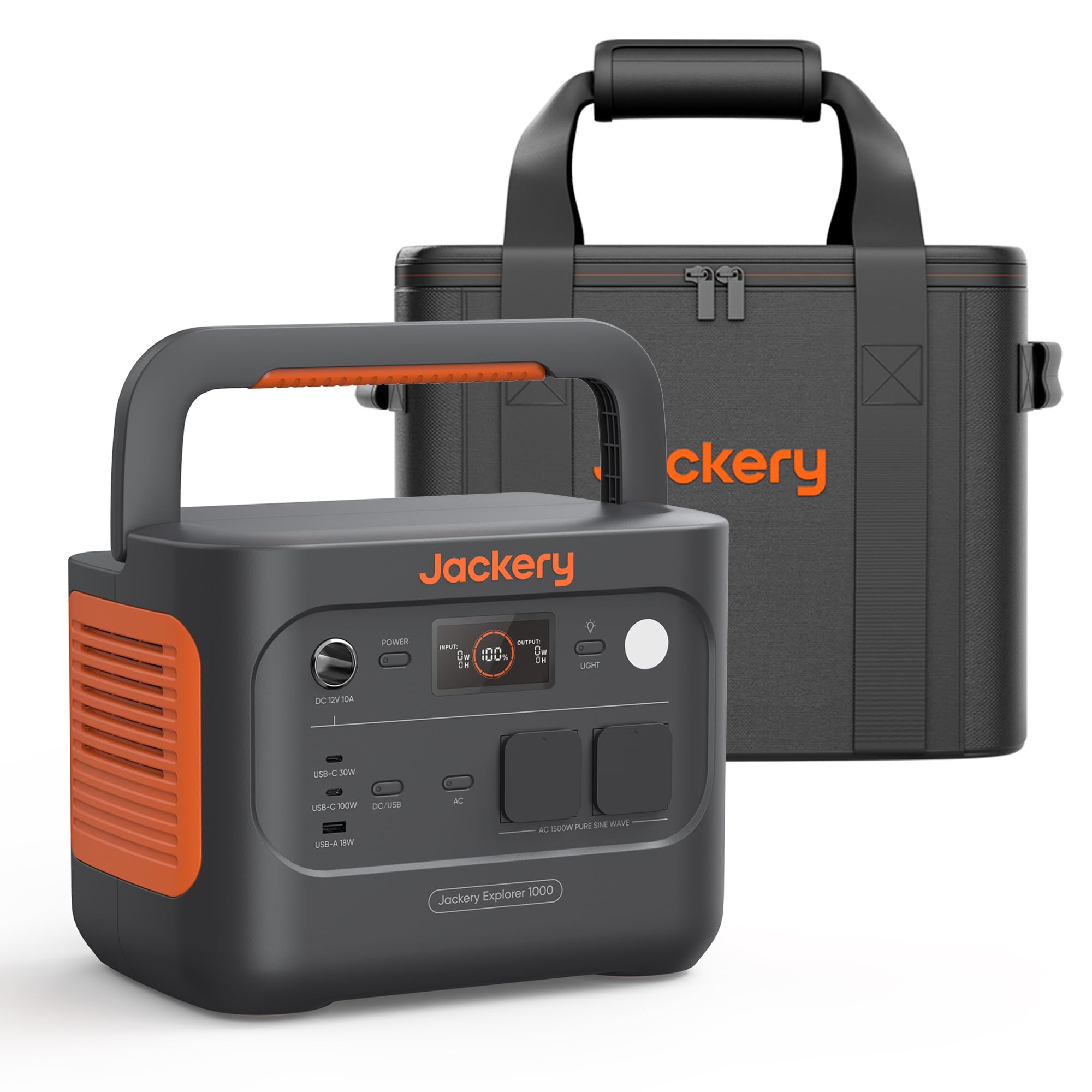 Jackery Explorer 1000 v2 (mit Tragetasche)