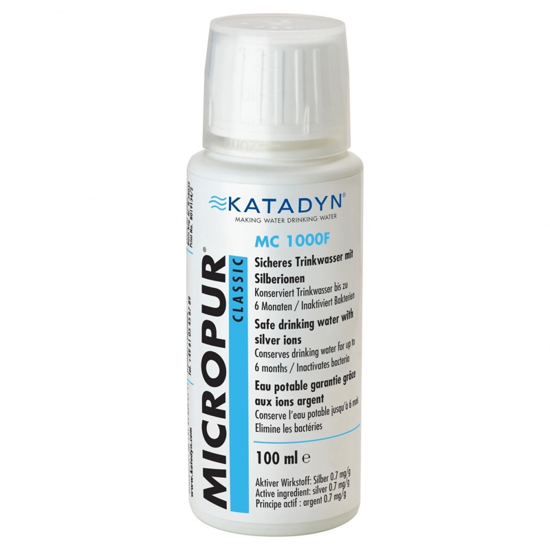 Katadyn Micropur Classic MC 1.000F – Trinkwasserkonservierung